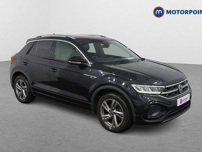 Black Used 2023 VW T-Roc R-line SUV | £22,949 (Fair price)