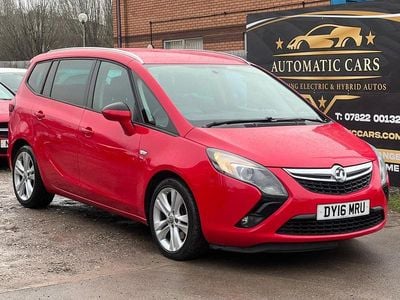 Used Vauxhall Zafira SRi 170 HP (125 kW) 2016 Red MPV