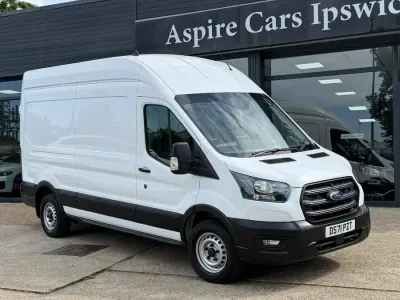 Used Ford Transit S 130 HP (95 kW) 2022 White Van