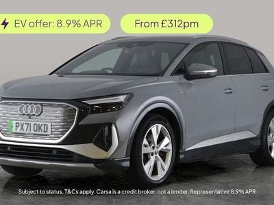 Used 2022 Audi Q4 e-tron S-Line SUV | £18,829 (Good price)