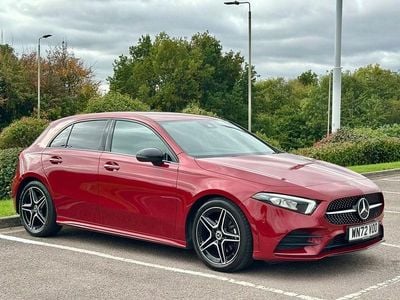 Red Used 2022 Mercedes A180 AMG Line Premium Hatchback | £19,990 (Fair price)