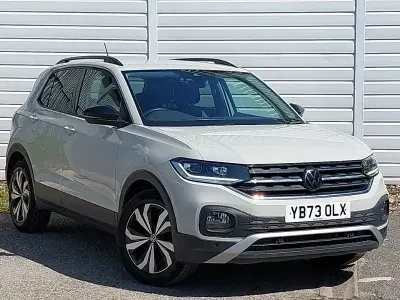 Used VW T-Cross Black Edition 110 HP (80 kW) 2024 Grey SUV