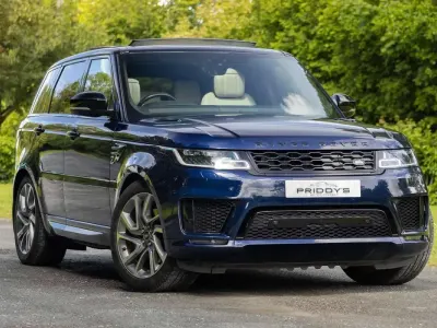 Used Land Rover Range Rover Sport Autobiography Dynamic 404 HP (297 kW) 2021 Blue SUV