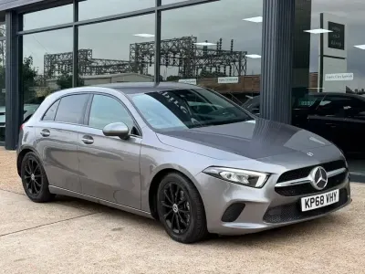 Used Mercedes A180 114 HP (83 kW) 2018 Grey Hatchback