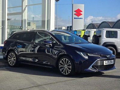Used Toyota Corolla 122 HP (89 kW) 2021 Blue Estate