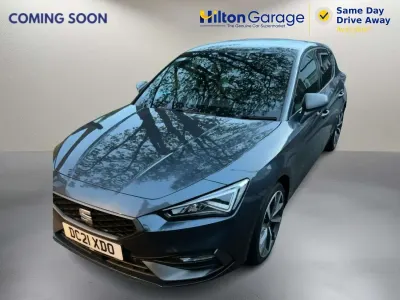 Used Seat Leon FR Sport 130 HP (95 kW) 2021 Grey Hatchback