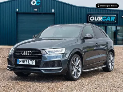 Used Audi Q3 Black Edition 184 HP (135 kW) 2017 Green SUV