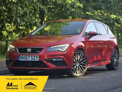 Used Seat Leon FR 184 HP (135 kW) 2017 Red Hatchback