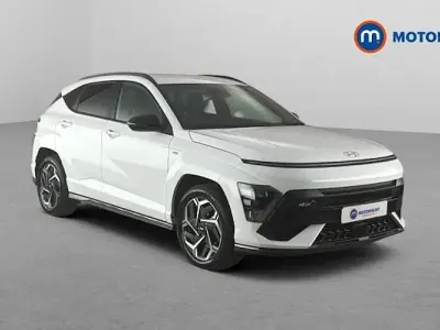 Used Hyundai Kona N Line 137 HP (100 kW) 2025 White SUV
