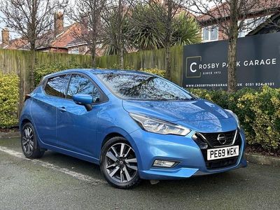 Blue Used 2019 Nissan Micra Tekna Hatchback | £11,250 (A bit pricey)