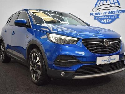 Used Vauxhall Grandland X Sport 130 HP (95 kW) 2018 Blue SUV