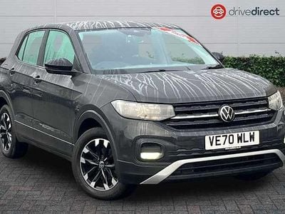 Grey Used 2021 VW T-Cross S SUV | £13,637 (Fair price)