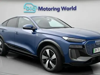Used Audi Q6 Sportback e-tron S-Line 239 kW (326 HP) 2025 Blue SUV