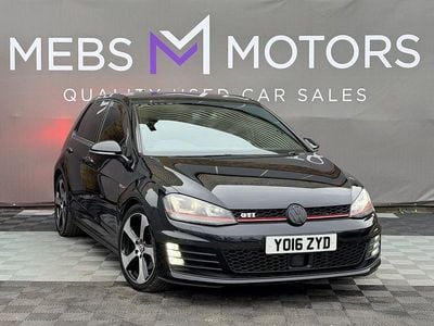 Used VW Golf VII GTI 2016 Black Hatchback
