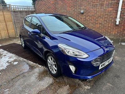 Blue Used 2018 Ford Fiesta Zetec Hatchback | £6,999 (Good price)
