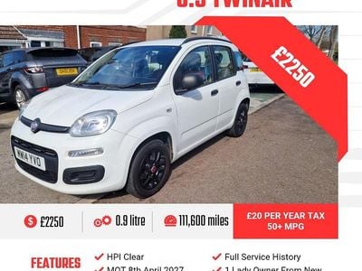 Used Fiat Panda Easy 85 HP (62 kW) 2014 White Hatchback