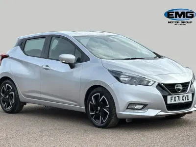 Gebraucht Nissan Micra Acenta 92 PS (67 kW) 2021 Silber Kleinwagen