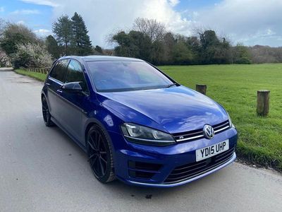 Used VW Golf VII R 2015 Blue Hatchback