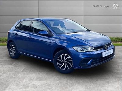 Used VW Polo Life 95 HP (69 kW) 2022 Blue Hatchback