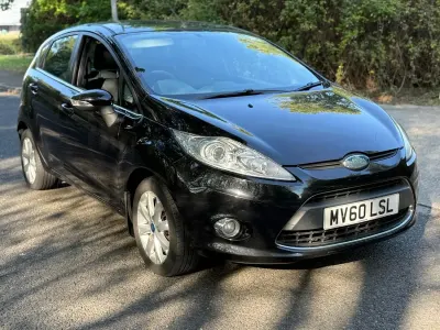 Używany Ford Fiesta Zetec 2010 Czarny Hatchback