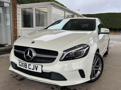 Used Mercedes A160 Sport Edition 102 HP (75 kW) 2018 White Hatchback