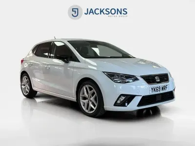 Begagnad Seat Ibiza FR 95 HK (69 kW) 2019 Vit Halvkombi