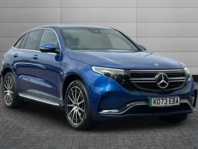 Used Mercedes EQC400 AMG line 300 kW (408 HP) 2023 Spectral blue SUV