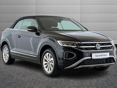 New VW T-Roc Cabriolet Style 150 HP (110 kW) 2025 Black Cabriolet