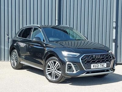Begagnad Audi Q5 S-Line 204 HK (150 kW) 2021 Svart SUV
