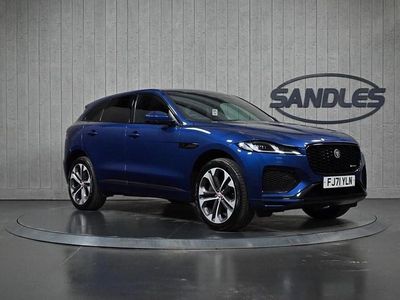 Used Jaguar F-Pace R-Dynamic 404 HP (297 kW) 2022 Blue SUV