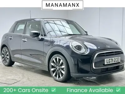 Used Mini Cooper Exclusive 2021 Blue/black Hatchback