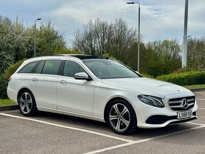 Used Mercedes E220 Premium 194 HP (142 kW) 2018 White Estate