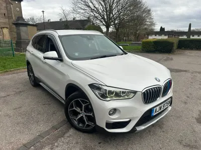Used BMW X1 xLine 150 HP (110 kW) 2018 White SUV