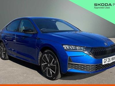 New Skoda Octavia SportLine 147 HP (108 kW) 2026 Race blue metallic Hatchback