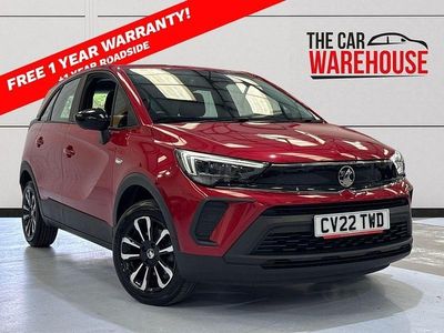 Used Vauxhall Crossland Design Edition 2022 Red SUV