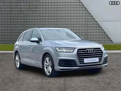 Used Audi Q7 S-Line 281 HP (206 kW) 2019 Silver SUV
