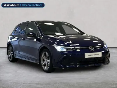Used VW Golf VIII R-line 150 HP (110 kW) 2024 Blue Hatchback