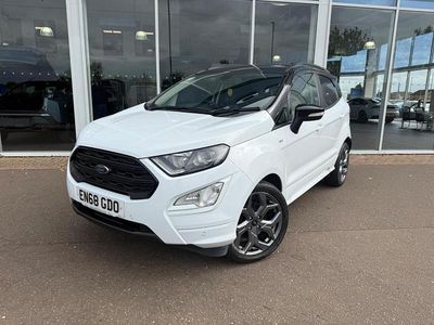 White Used 2018 Ford Ecosport ST-Line SUV | £8,295 (Fair price)