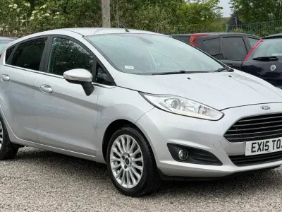 Used Ford Fiesta Titanium 2015 Silver Hatchback