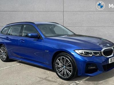 Used BMW 330e M Sport 292 HP (214 kW) 2022 Portimao blue Estate