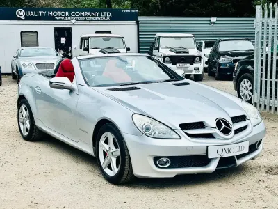 Usado Mercedes SLK200 184 HP (135 kW) 2009 Prateado Cabrios