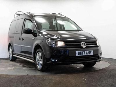Used VW Caddy Maxi Life S 102 HP (75 kW) 2017 Black MPV