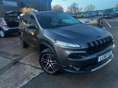 Grey Used 2016 Jeep Cherokee Limited SUV | £8,686 (Fair price)