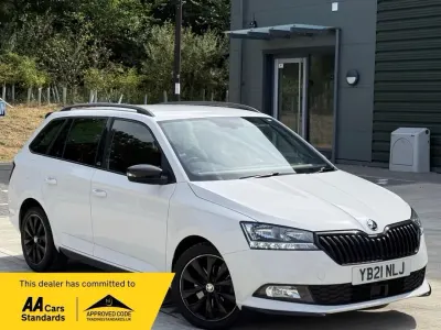 Used Skoda Fabia Monte Carlo 2021 White Hatchback