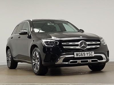 Black Used 2019 Mercedes GLC220 SUV | £23,498 (Fair price)