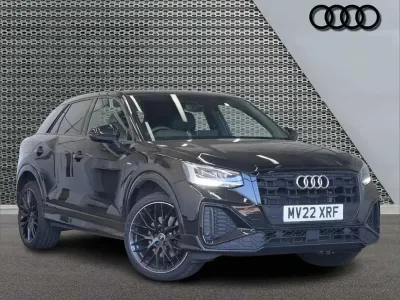Used Audi Q2 Black Edition 190 HP (139 kW) 2022 Black SUV