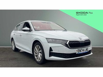 Used Skoda Octavia SE L 150 HP (110 kW) 2024 White Estate
