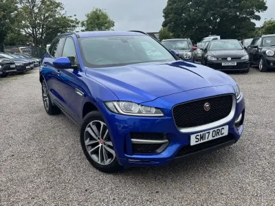 Used Jaguar F-Pace R-Sport 180 HP (132 kW) 2017 Blue SUV