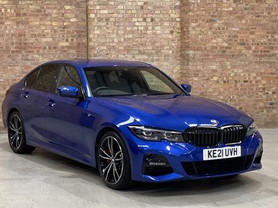 Begagnad BMW 320 M Sport 187 HK (137 kW) 2021 Blå