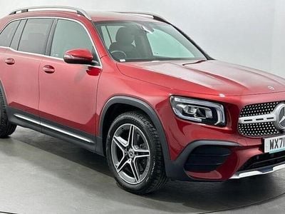 Used Mercedes GLB200 AMG line 163 HP (119 kW) 2021 Red SUV